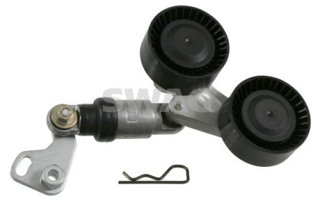 Натягувач поліклинового ременя BMW 5 (E39), 7 (E38), X5 (E53) LAND ROVER RANGE ROVER III 3.5/4.4/4.6 02.96-08.12 - ((11281433502, 11281433502S1, 11287503424, 11287503424S1, 11287515865)) SWAG 20 92 1296