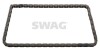 Ланцюг ГРМ (кількість ланок: 94) BMW 3 (E30) VW JETTA III, NEW BEETLE 1.8/2.5 09.82-10.10 - ((07K109120A, 7K109120A, 11311265040, 11311716986, 11311716987)) SWAG 30 94 4294 (фото 1)