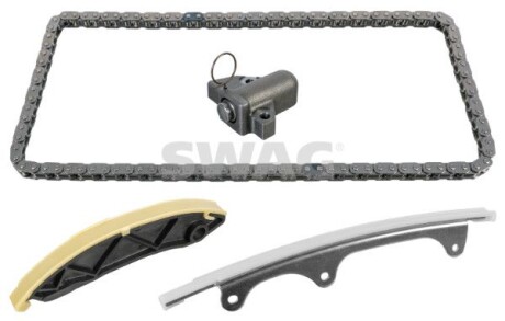 Комплект ГРМ, ланцюг+елементи - SWAG 33104653