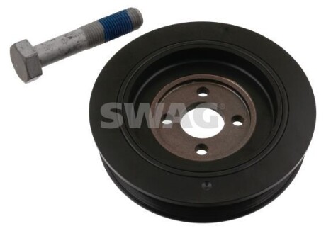 Шків колінчастого валу (кількість ребер: 5, з болтами) CITROEN JUMPER I, XM PEUGEOT 605, BOXER 2.5D 03.94-04.02 - SWAG 62 93 3794