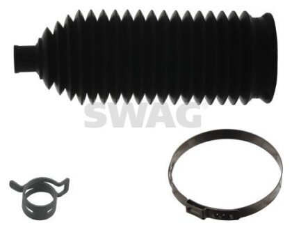 Комплект гофрованих кожухів, механізм рульового керування - SWAG 62 93 8907