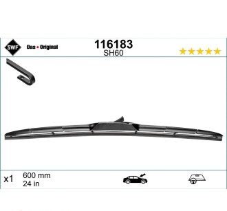 Фото 3 - Двірник (щітка склоочисника) SWF 116183