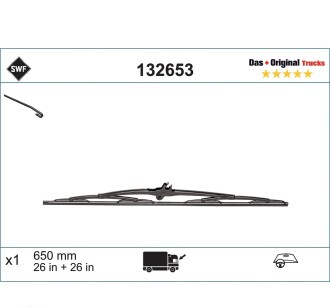 Фото 3 - Дворник (щетка стеклоочистителя) SWF 132653