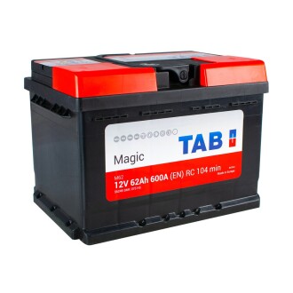 62 Ah/12V Magic (0) Euro - (ds7t10655da, dbc6427, ba6910655bb) TAB 189 063