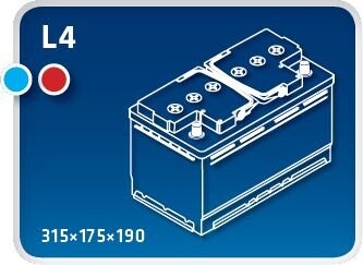 80 Ah/12V EFB (0) Euro - TAB 212 080