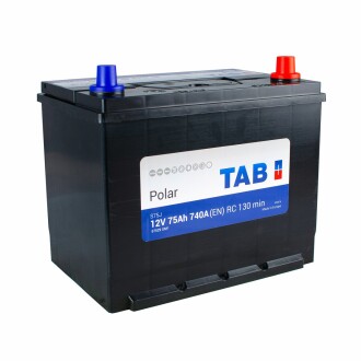 75 Ah/12V Polar S (0) Euro Japan - (2880017121, 2880003044, 01579A102K) TAB 246 875