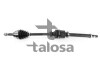 Піввісь права Renault Kangoo II, Renault Megane II 1.5 dCi 02- - (8200264665, 8200626038, 8200613827) TALOSA 76-RN-8049 (фото 1)