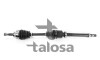 Піввісь права (+ABS) Renault Kangoo/Megane/Scenic 23z-85mm-26z ABS - (7711368573, 7711368631, 8200362065) TALOSA 76-RN-8174A (фото 1)