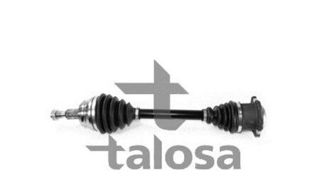 Піввісь лів. AUDI A3, TT SEAT LEON, TOLEDO II SKODA OCTAVIA I VW BORA, BORA I, GOLF IV, NEW BEETLE 1.4-2.3 09.96-12.13 - TALOSA 76-VW-8050