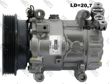 Компресор кондиціонера - TEAMEC 8600117
