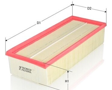 Фільтр повітряний Range Rover 3.0-5.0 04.09- - Tecneco AR1617PM