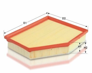 Фільтр повітряний BMW 5 (G30, G31, F90) 16-/7 (G11, G12) 15-/X5 (G05) 18-/X7 (G07) 18- - Tecneco AR1644PMS