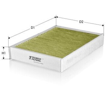 Фільтр салону антибактер. BMW 3 (F30/F31) 12-/1 118 (F20) 10- - Tecneco CKA25001
