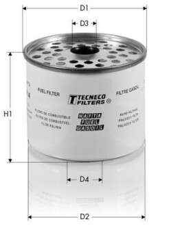 Паливний фільтр - Tecneco GS014