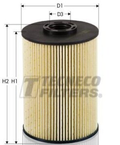 Фільтр паливний Citoren/Ford/Peugeot 2.0 HDi 09-/2.0 TDCi 11- - Tecneco GS0927-E