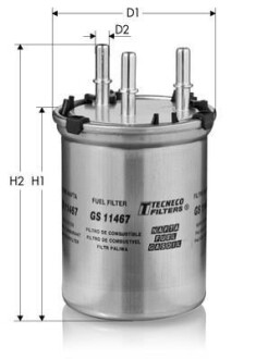 Топливный фильтр - Tecneco GS11467