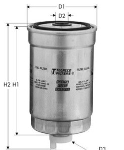 Фільтр паливний Citroen Jumper 00-/Fiat Ducato 00-/Peugeot Boxer 00- - Tecneco GS1172