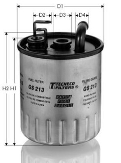 Паливний фільтр - Tecneco GS213