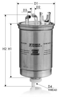 Топливный фильтр - Tecneco GS229