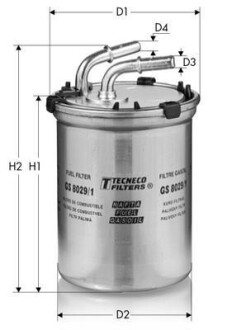 Паливний фільтр - Tecneco GS80291