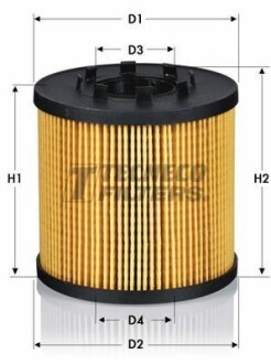 Масляний фільтр - Tecneco OL0225E