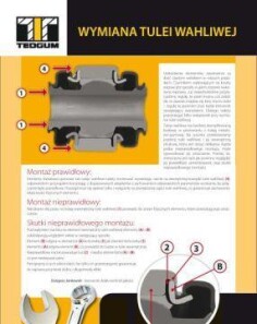 Фото 2 - Сайлентблок важеля TEDGUM 00193234