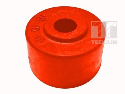 Втулка поліуританова, 1шт, стійка передн. стабілізатора, верхн/нижн., твердість: 80 Sha, MERCEDES /8 (W114), /8 (W115), HECKFLOSSE (W110), SL (C107), SL (R107) VOLVO S40 I, S60 II 1.0-4.9 04.61- - TEDGUM 00507296