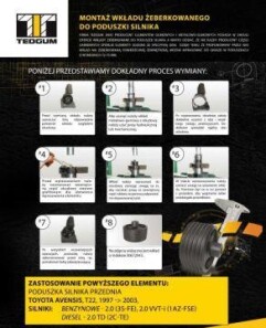 Фото 2 - Підшипник карданного валу TEDGUM 00726753