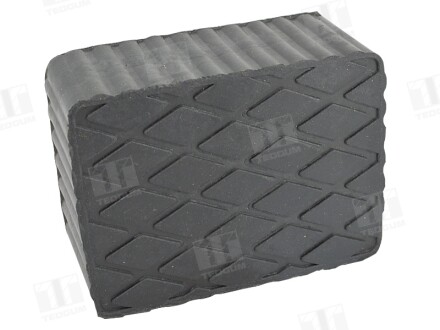 Підкладка гумова 119ммx72/79ммx тип: квадрат, для підйомника (Виробник): EVERT / HERKULES / HOFFMANN / MAHA - TEDGUM 00849900