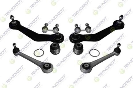 Bmw к-кт задней подвески (4 рычага+2 тяги стаб.+2 шарнира задн.подв.) 5 e53 - TEKNOROT B-821