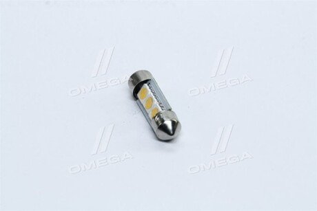 Лампа LED Софітні C5W 24V T11x31-S8.5 (3 SMD size5050) WARM WHITE <> - TEMPEST TMP-07T11-24V