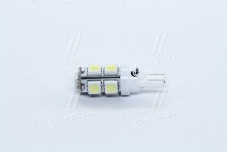 Лампа LED б / ц габарит і панель приладів T10 9SMD W5W 12V WHITE <> - TEMPEST TMP-15T10-12V