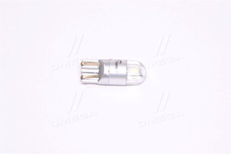 Лампа LED б/ц габарит,панель приладів, салон 12V T10 (W5W) w2.1x9.5d 2SMD N.P WHITE <> - (7160798, 63217160798, N000000003598) TEMPEST TMP-L11203HW