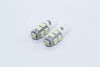 Лампа LED б / ц габарит і панель приладів T10 9SMD W5W 12V WHITE 2шт. блістер <> - (997016050, 262610F010, N01775310) TEMPEST TP-215T10-12V (фото 2)