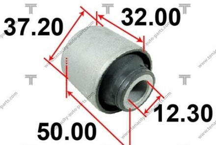 Сайлентблок переднего рычага передний L=R - (51392SR3024, 51392SR3014, 51360S04G00S) TENACITY AAMHO1007