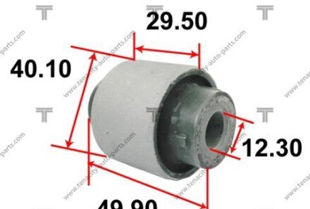 Сайлентблок задн. нижнего поперечного рычага - (52370SNAA04, 52371SNAA04, 52370SMA040) TENACITY AAMHO1044