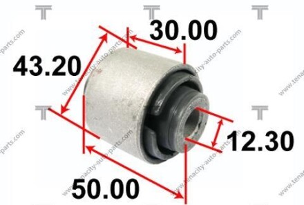 Сайлентблок рычага - (52370SWAA01, 52371SWAA01, 52370SJH010) TENACITY AAMHO1053