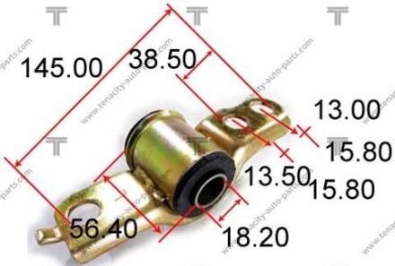 Сайлентблок рычага mazda 323 1.6/1.8 90-94 - (b4553446XA, B4553446YA, B5303446YA) TENACITY AAMMA1005