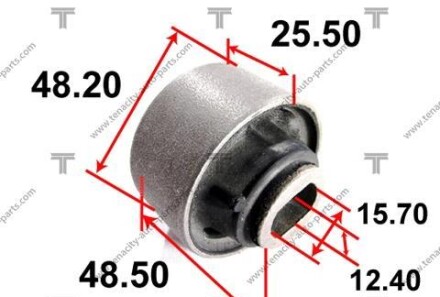 Сайлентблок важеля - (b25D34460) TENACITY AAMMA1008
