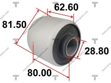 Сайлентблок рычага mazda cx-7 06-12 - (td1134300e) TENACITY AAMMA1072