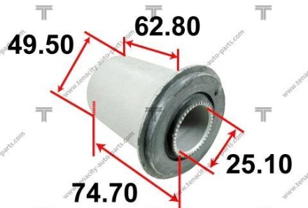 Сайлентблок рычага - (4125A006, J55008AOE) TENACITY AAMMI1019