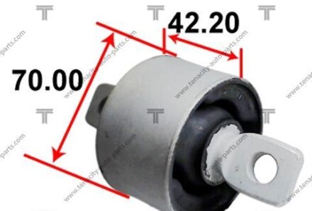 Сайлентблок рычага - (1609911780, 4120A166) TENACITY AAMMI1052