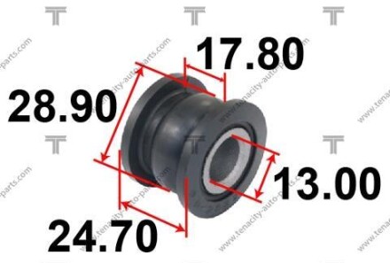Сайлентблок подрамника - TENACITY AAMMI1056