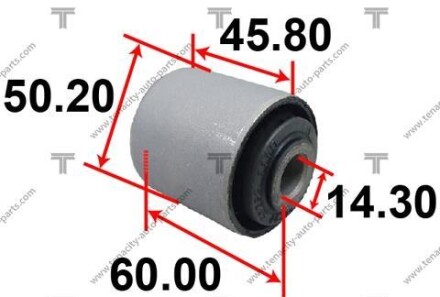 Сайлентблок задних рычагов - (55523H1001, 55513H1000, 55503H1001SK) TENACITY AAMNI1062