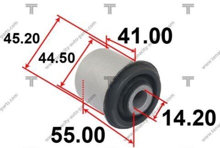 Сайлентблок важеля - (545422S610) TENACITY AAMNI1066