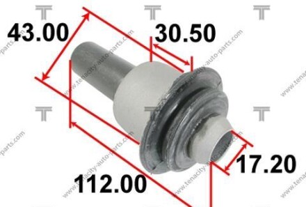 Сайлентблок важеля - TENACITY AAMNI1068
