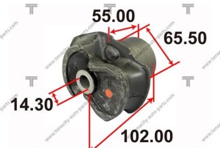 Сайлентблок задней балки - TENACITY AAMTO1057
