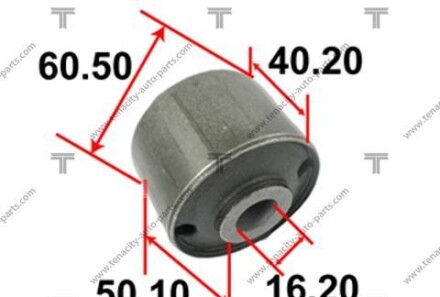 Сайлентблок переднего нижнего рычага - (5456001J00, 4870260050) TENACITY AAMTO1111 (фото 1)