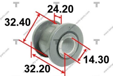 45522-60010 САЙЛЕНТБЛОК TNC - (4425060120, 4425060100, 4420060100) TENACITY AAMTO1112