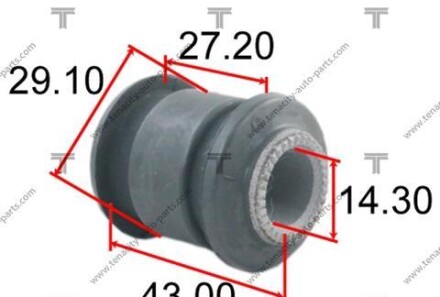 Сайлентблок - (4871033070, 4871006140) TENACITY AAMTO1121